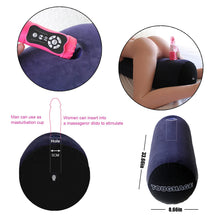 Load image into Gallery viewer, MISSTU Bolster Roll Pillow Yoga Pillow for Women Magic Long Round Cushion aid for Couples Positioning for Deeper Supportive Inflatable portable (Bolster roll)
