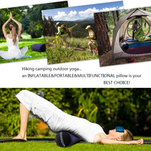 Load image into Gallery viewer, MISSTU Bolster Roll Pillow Yoga Pillow for Women Magic Long Round Cushion aid for Couples Positioning for Deeper Supportive Inflatable portable (Bolster roll)