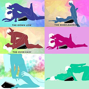 MISSTU Sex Toys Wedge Pillow Position Cushion Triangle Inflatable Ramp Furniture Couples Toy Positioning for Deeper Position Support Pillow Men Women Couples [Upgrade]
