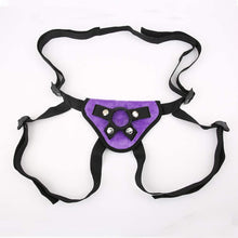 Load image into Gallery viewer, Strapon Harness, Sex Toys for Beginner Lesbian Couples Wearable Panty Vibrating Panties Clitoral Stimulator Bullet Vibrator Pocket (Purple)